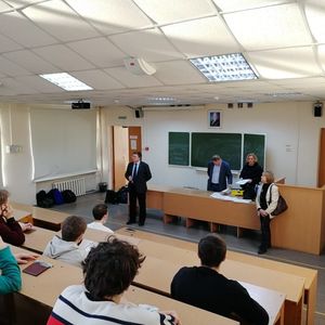 Выступление проректора по учебной и воспитательной работе М.М. Кибардина